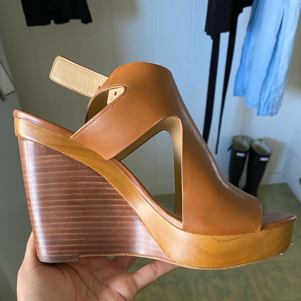 Michael Kors Wooden Wedges